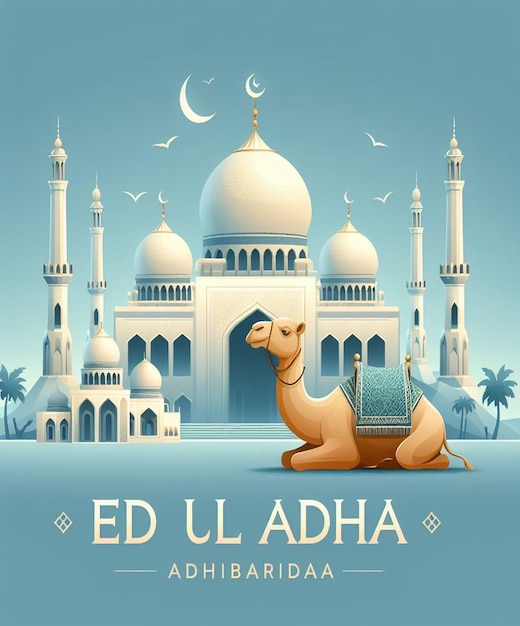 Esta imagen es creada para eventos islámicos como el Eid ul Adha