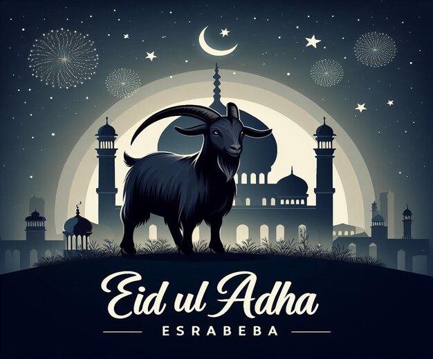 Esta imagen es creada para eventos islámicos como el Eid ul Adha