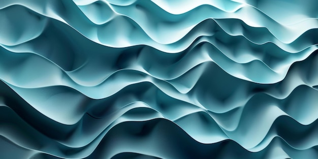 La imagen es una onda azul con muchos detalles
