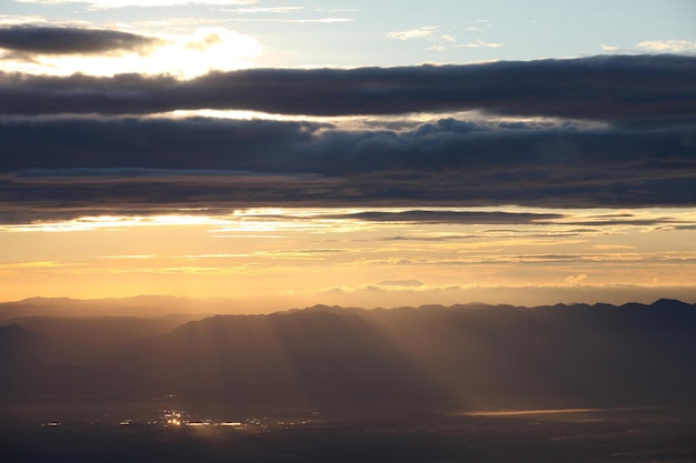 Esta imagen es el paisaje de la mañana.