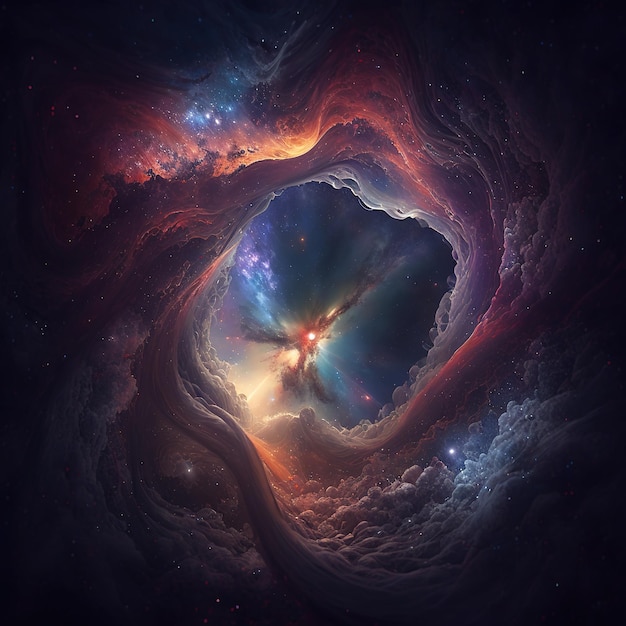 Una imagen de un espacio con la palabra Galaxia de fondo