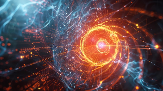 una imagen de una espiral y una espiral