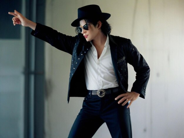 Imagen del estado de ánimo de Michael Jackson bailando