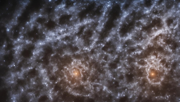 Foto una imagen evocadora de un cúmulo de estrellas en el cielo