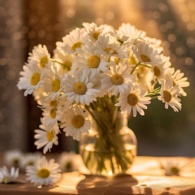 Imagen de una flor con un fondo borroso