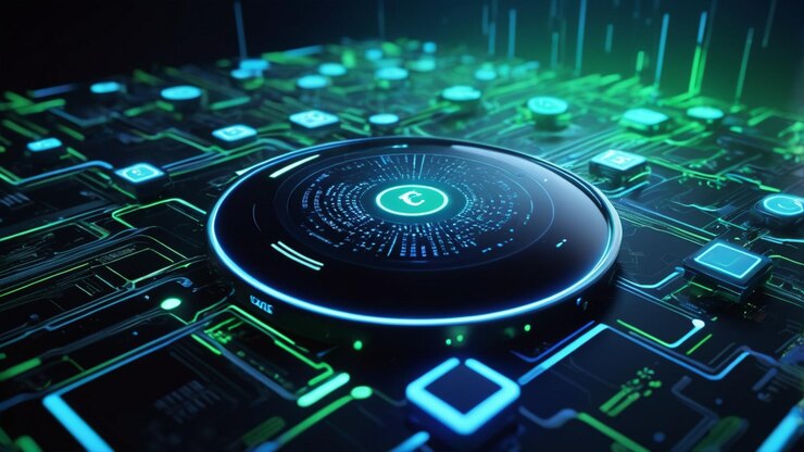 Una imagen de fondo 4K de alta resolución centrada en la ciberseguridad