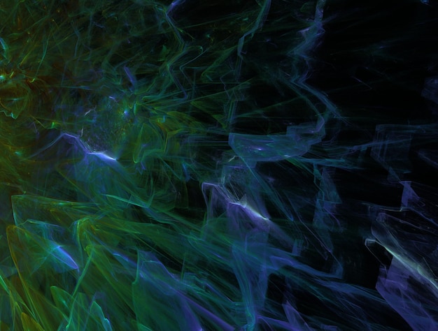 Imagen de fondo abstracta de fractal imaginario