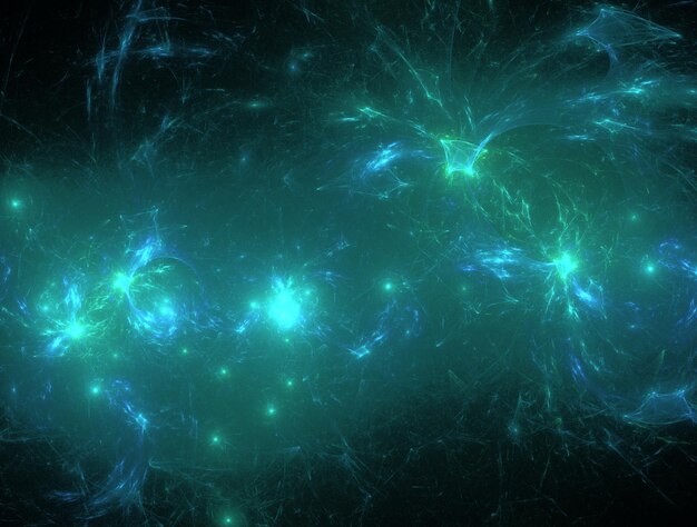 Imagen de fondo abstracta de fractal imaginario