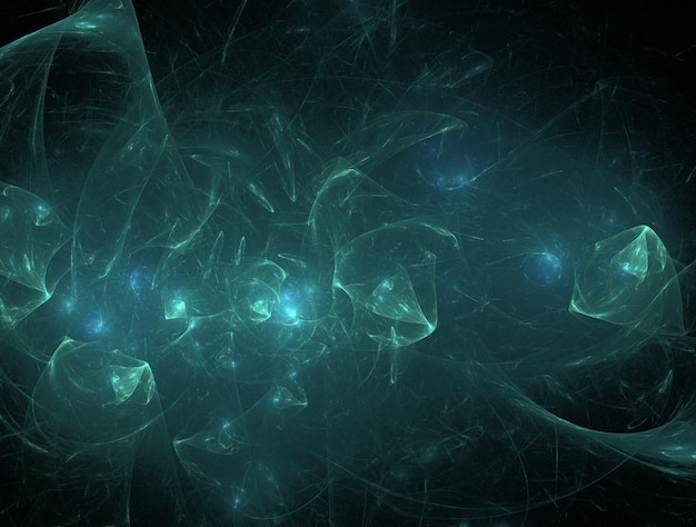 Imagen de fondo abstracta de fractal imaginario