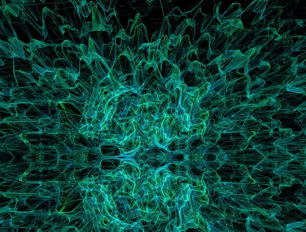 Imagen de fondo abstracta de fractal imaginario