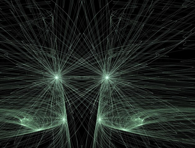 Imagen de fondo abstracta de fractal imaginario