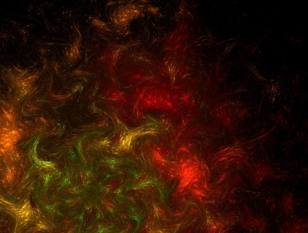 Imagen de fondo abstracta de fractal imaginario