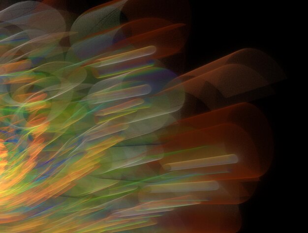 Foto imagen de fondo abstracta de fractal imaginario