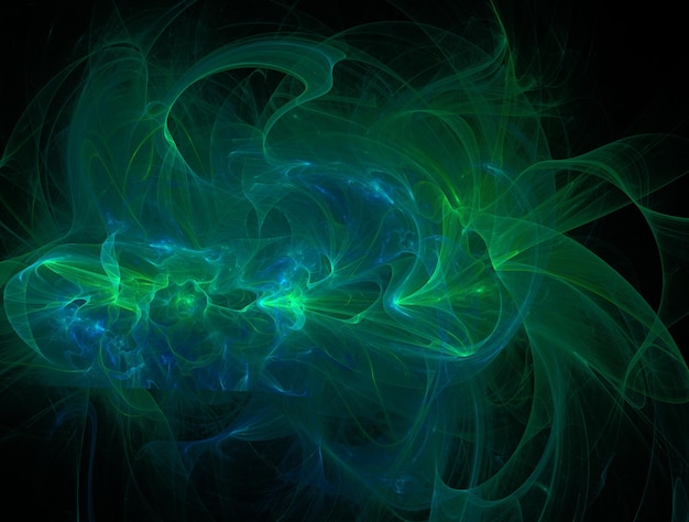 Imagen de fondo abstracta de fractal imaginario