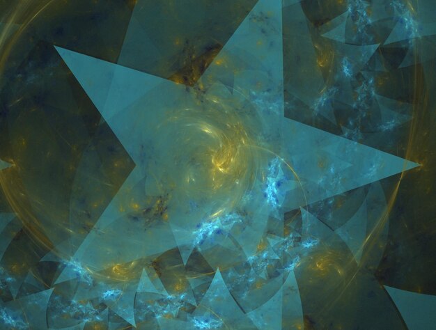 Imagen de fondo abstracta de fractal imaginario