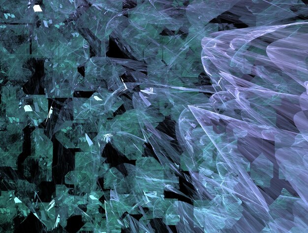 Imagen de fondo abstracta de fractal imaginario