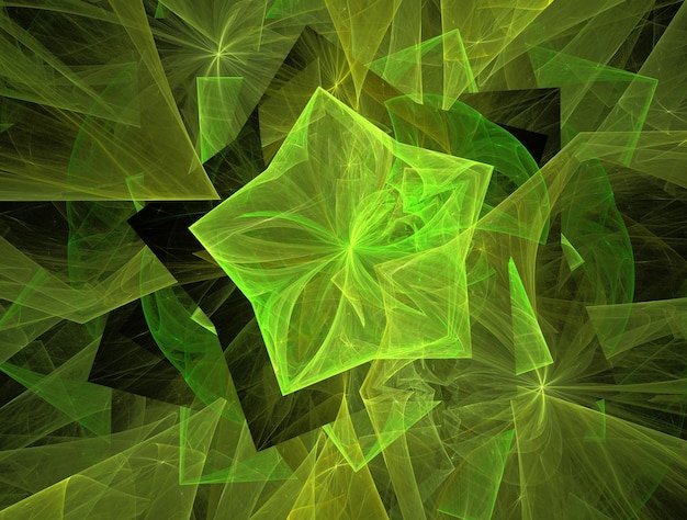 Foto imagen de fondo abstracta de fractal imaginario