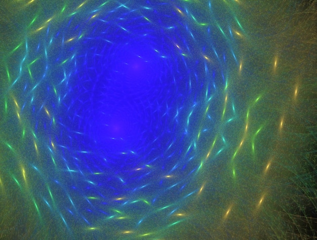 Foto imagen de fondo abstracta de fractal imaginario