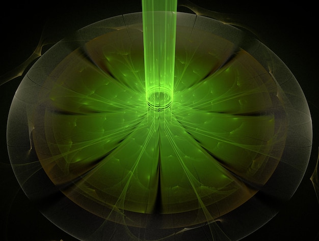 Imagen de fondo abstracta de fractal imaginario