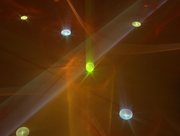 Imagen de fondo abstracta de fractal imaginario