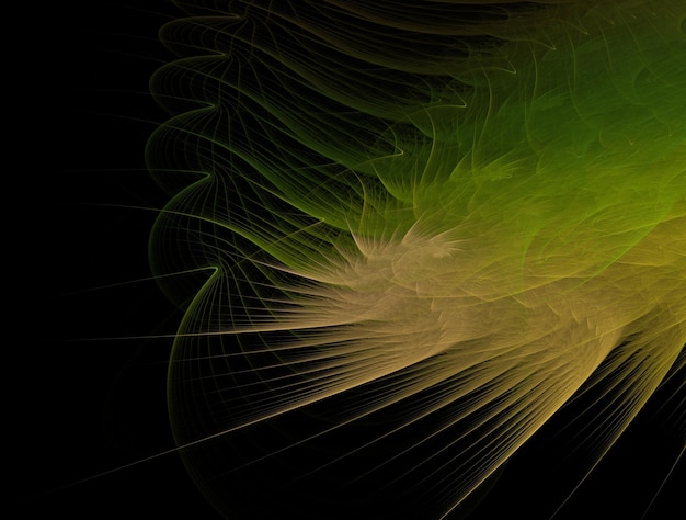 Imagen de fondo abstracto fractal imaginario