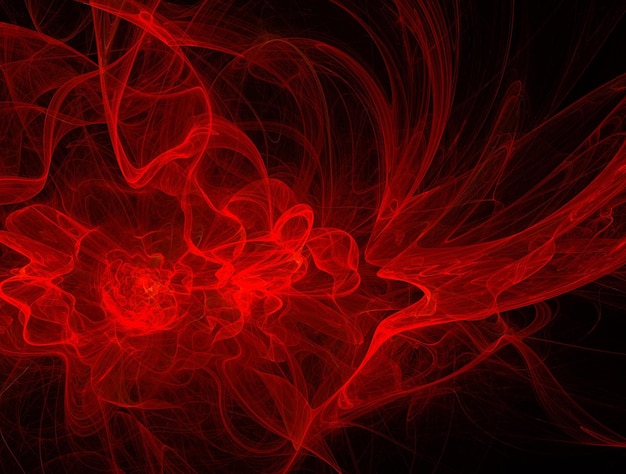 Imagen de fondo abstracto fractal imaginario