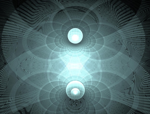 Foto imagen de fondo abstracto fractal imaginativo