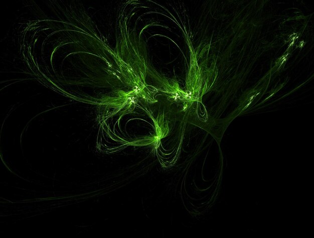 Imagen de fondo abstracto fractal imaginativo