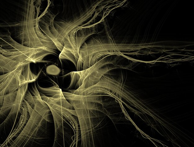 Imagen de fondo abstracto fractal imaginativo