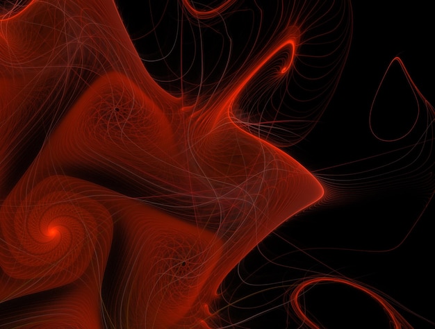 Imagen de fondo abstracto fractal imaginativo