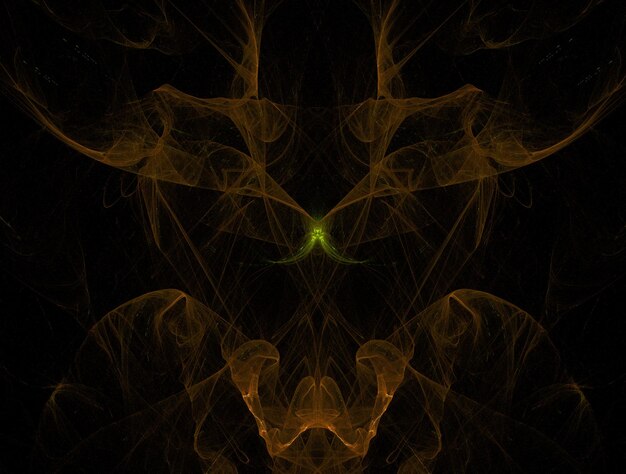 Imagen de fondo abstracto fractal imaginativo