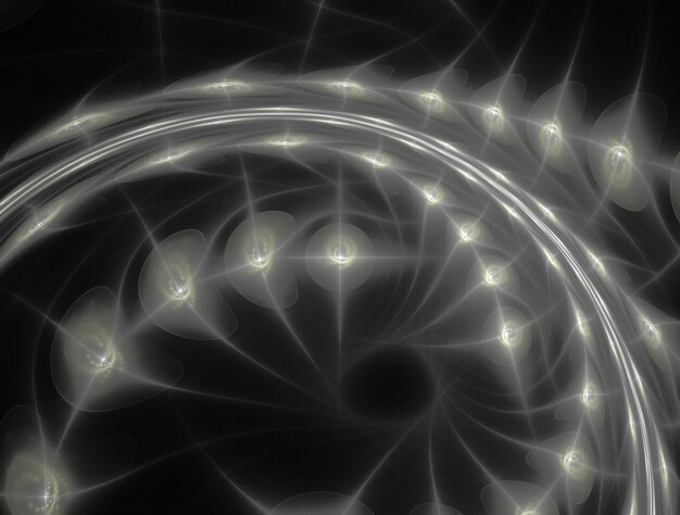 Imagen de fondo abstracto fractal imaginativo