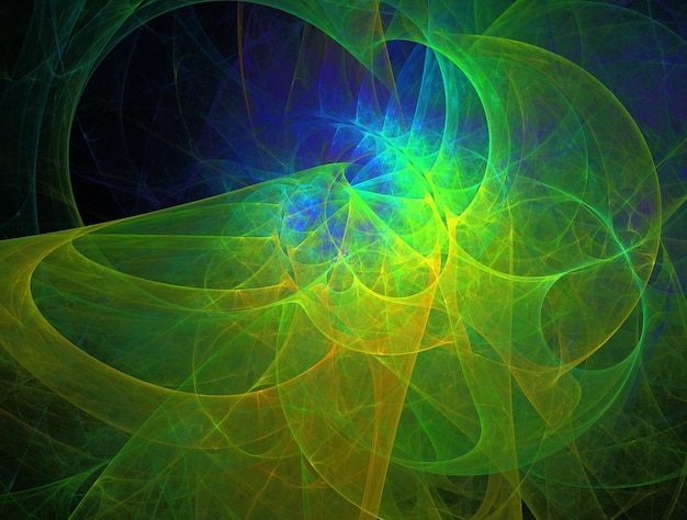 Foto imagen de fondo abstracto fractal imaginativo