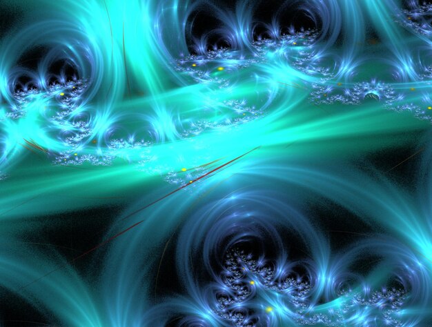 Imagen de fondo abstracto fractal imaginativo