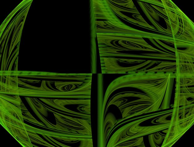 Imagen de fondo abstracto fractal imaginativo