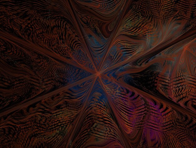 Imagen de fondo abstracto fractal imaginativo