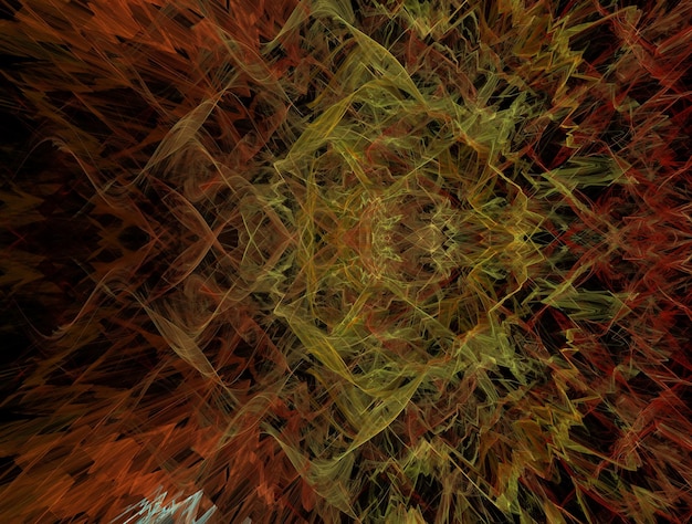 Imagen de fondo abstracto fractal imaginativo
