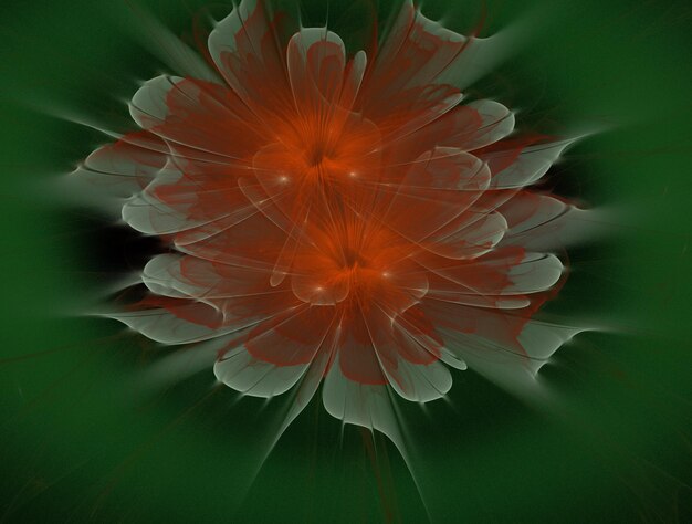 Imagen de fondo abstracto fractal imaginativo