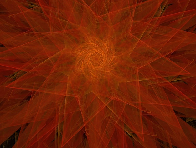 Imagen de fondo abstracto fractal imaginativo