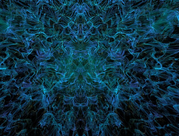 Imagen de fondo abstracto fractal imaginativo