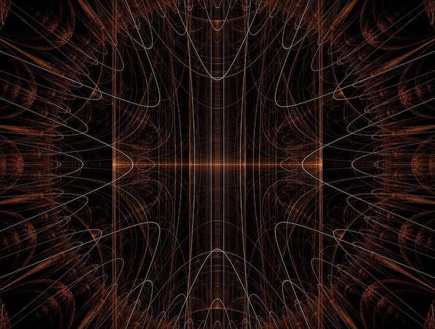 Imagen de fondo abstracto fractal imaginativo