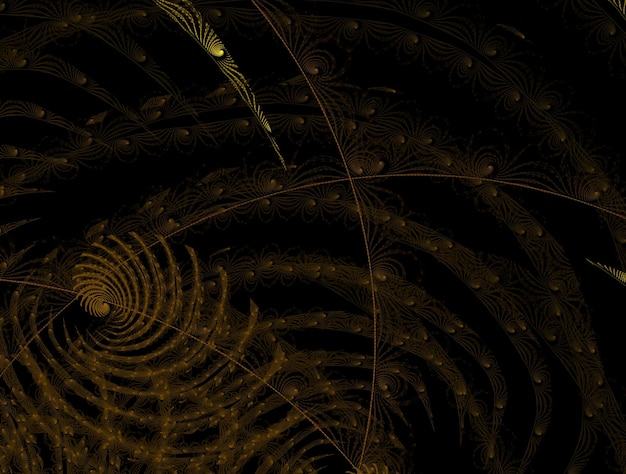 Imagen de fondo abstracto fractal imaginativo