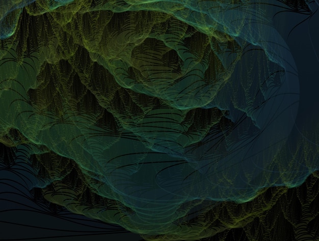 Imagen de fondo abstracto fractal imaginativo