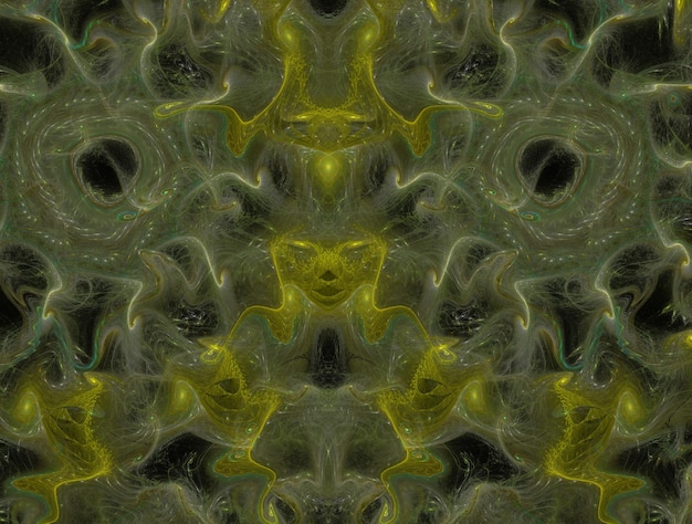 Imagen de fondo abstracto fractal imaginativo