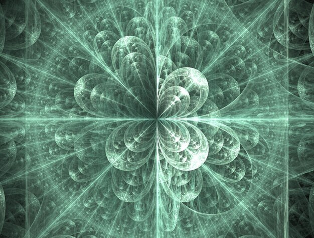 Imagen de fondo abstracto fractal imaginativo