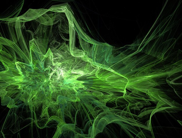 Imagen de fondo abstracto fractal imaginativo