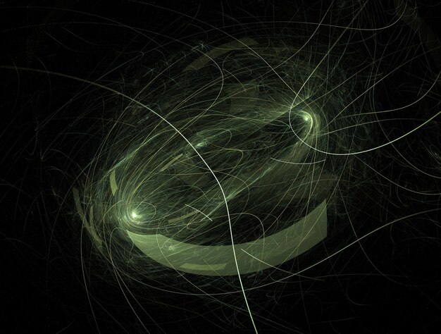 Imagen de fondo abstracto fractal imaginativo