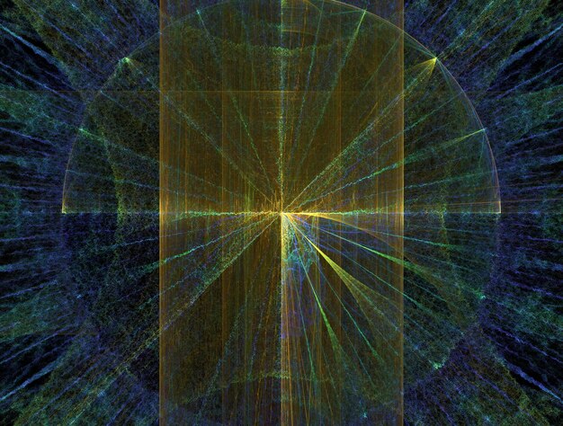 Imagen de fondo abstracto fractal imaginativo