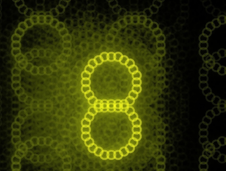 Foto imagen de fondo abstracto fractal imaginativo
