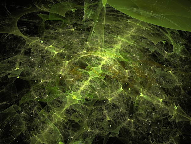 Imagen de fondo abstracto fractal imaginativo